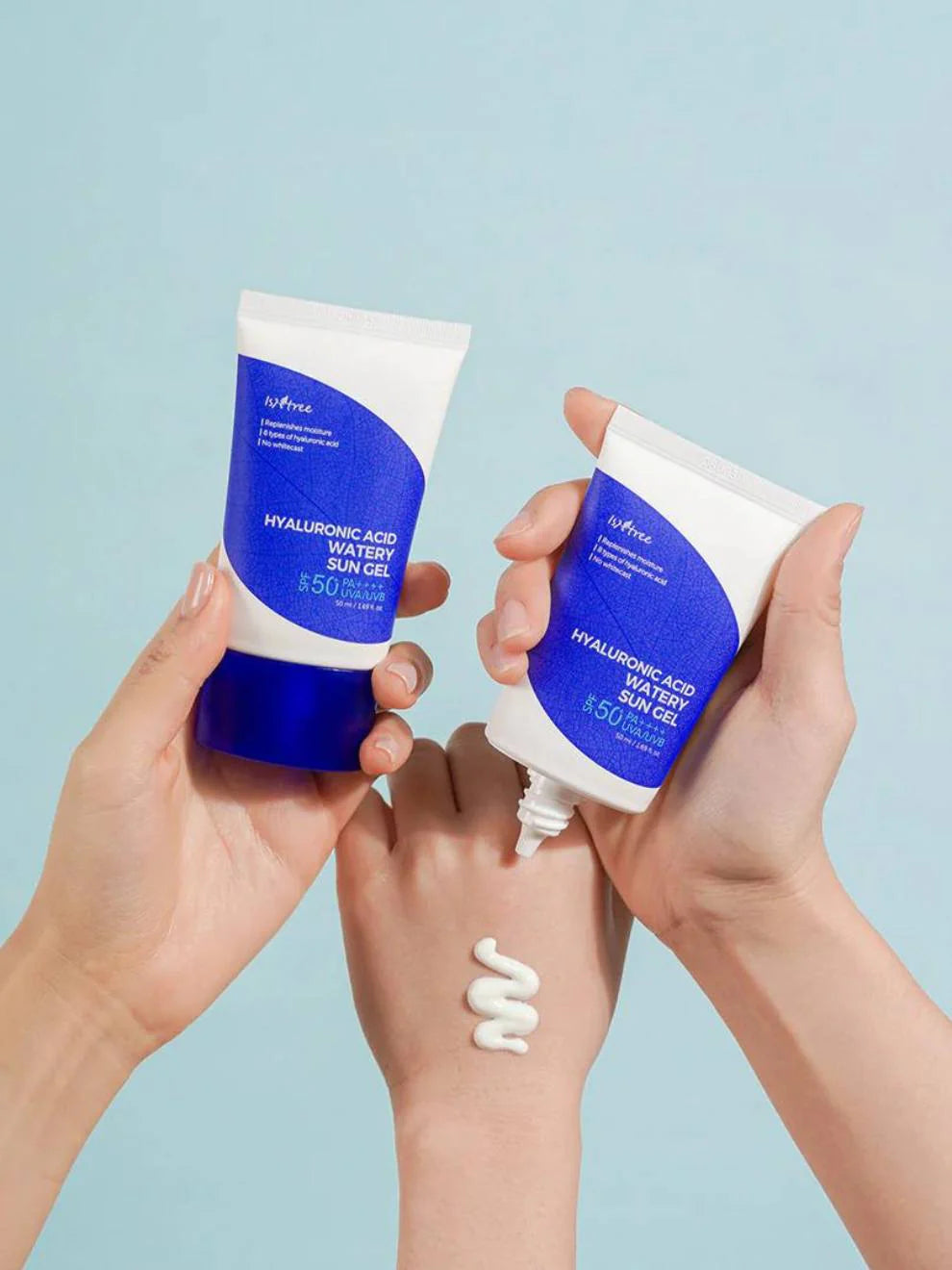 ISNTREE - HYALURONIC ACID WATERY SUN GEL 50ML