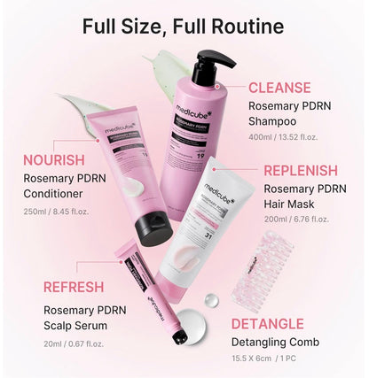 ROSEMARY PDRN GLASS HAIR SET - PRE-ORDER
