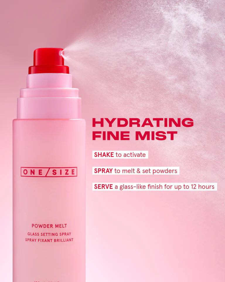 POWDER MELT - GLASS SETTING SPRAY