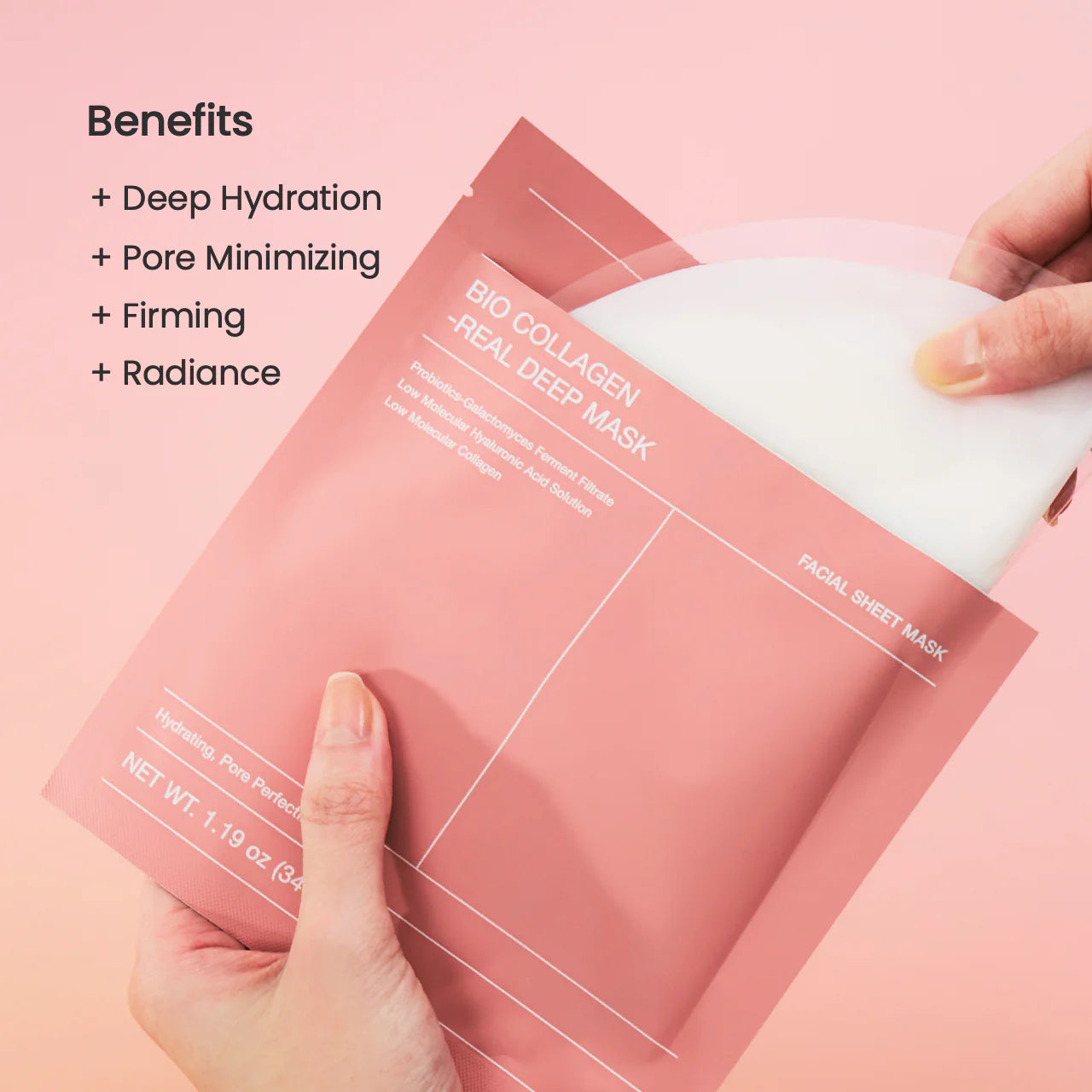 BIO-COLLAGEN REAL DEEP MASK - 4 SHEET MASK