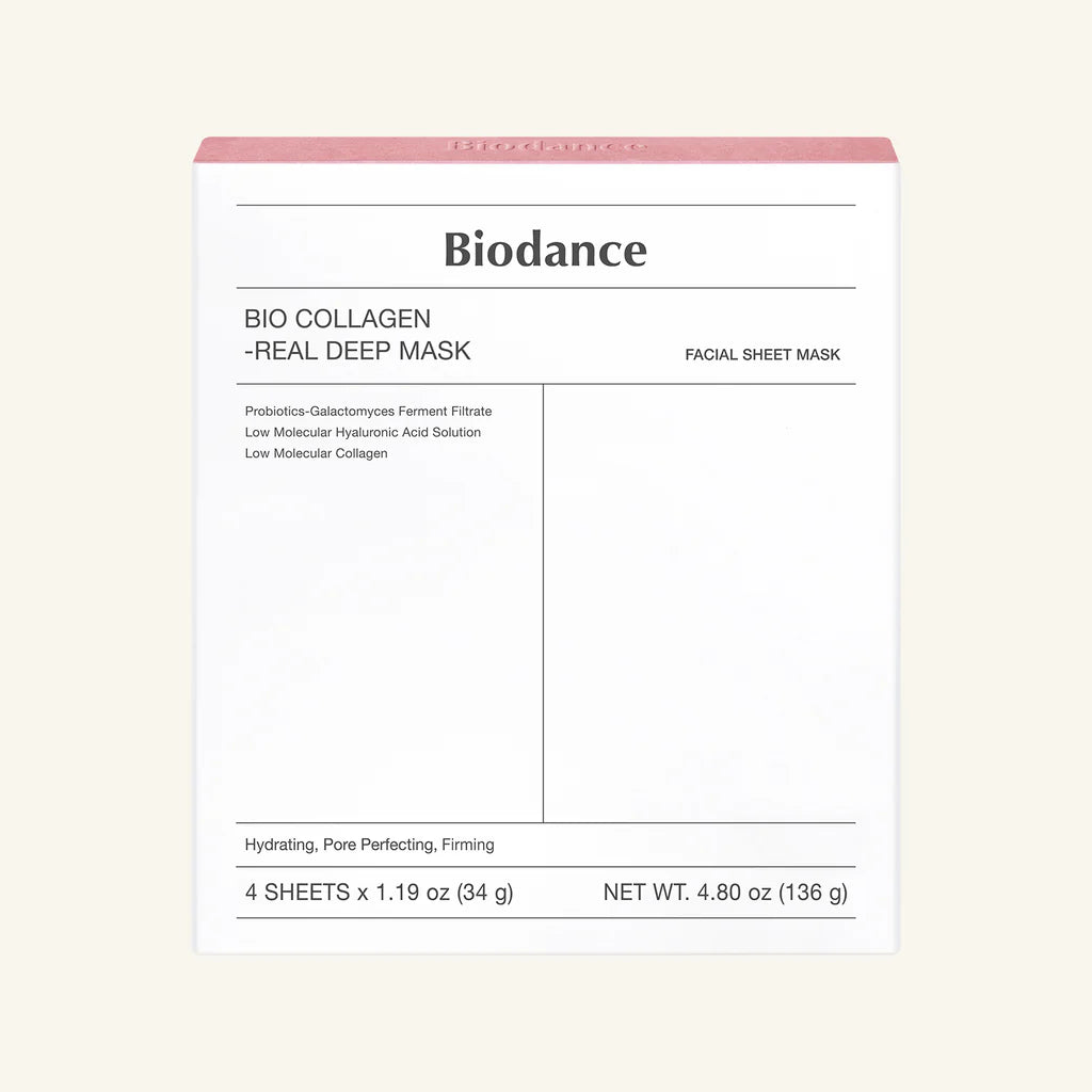 BIO-COLLAGEN REAL DEEP MASK - 4 SHEET MASK