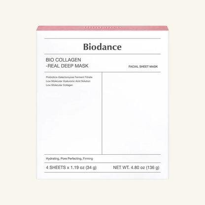 BIO-COLLAGEN REAL DEEP MASK - 4 SHEET MASK