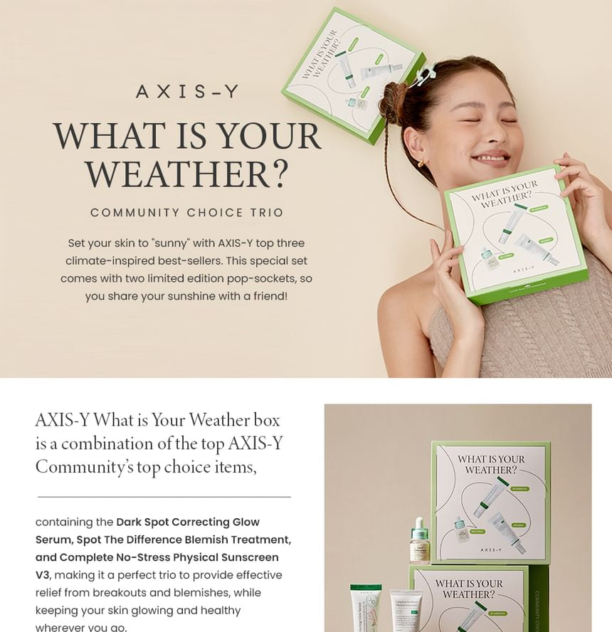 What Is Your Weather Beauty Box Bundle